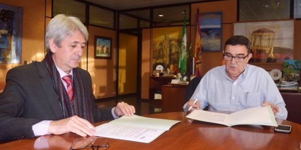 José Antonio Agüera (izquierda) y Vicente Zarza