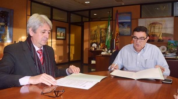 José Antonio Agüera (izquierda) y Vicente Zarza