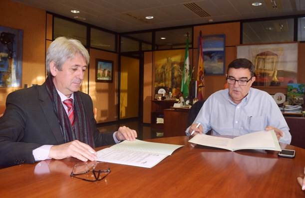 José Antonio Agüera (izquierda) y Vicente Zarza
