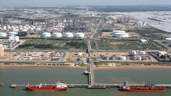 Cepsa. Terminales marítimas del Puerto de Huelva