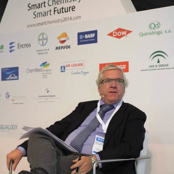 Carlos Negro en la sesión ‘Smart Cities Chemicals Inside’, organizada en el marco de Expoquimia
