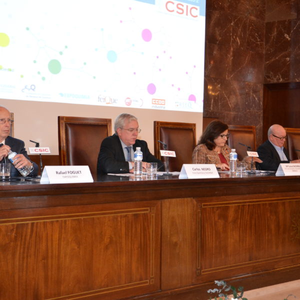 Día de la Química 2015. Mesa de Clausura