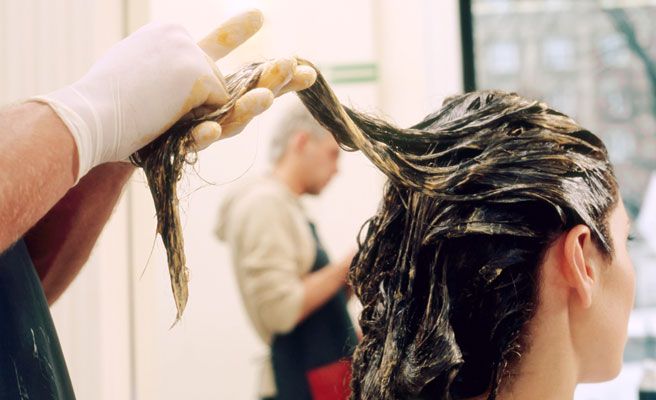 pintarse el cabello
