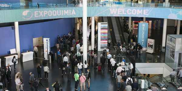 Hall entrada Expoquimia 2017