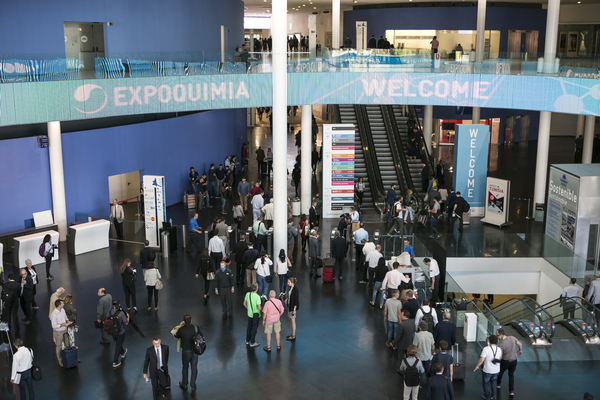 Hall entrada Expoquimia 2017