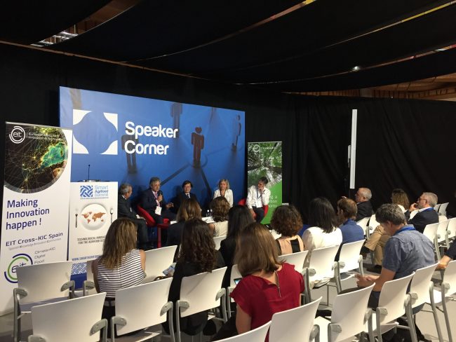 Mesa redonda Startup Europe Smart Agrifood Summit 2018
