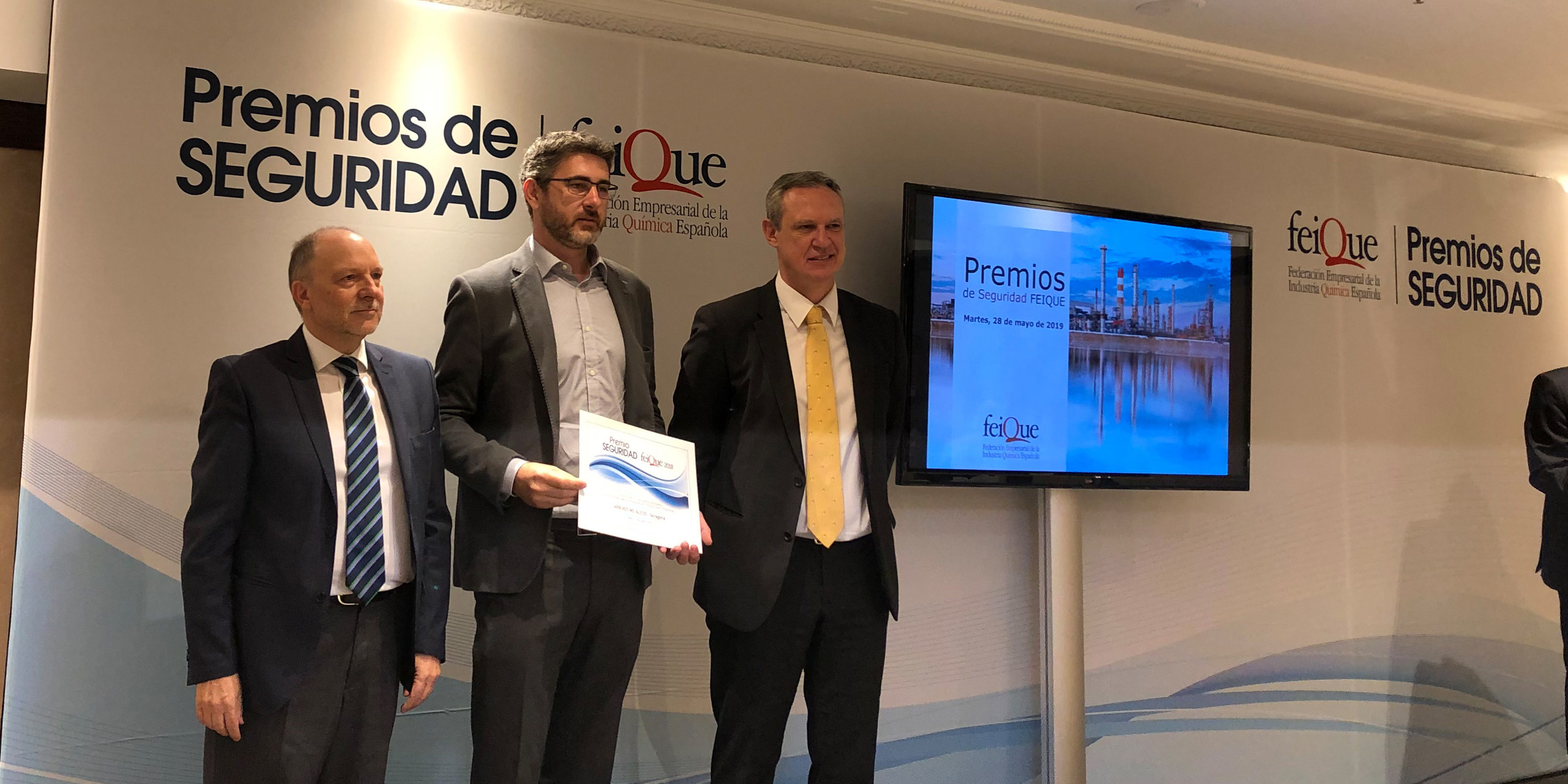 Premio Especial de Seguridad 2018 FEIQUE – Carburos Metálicos