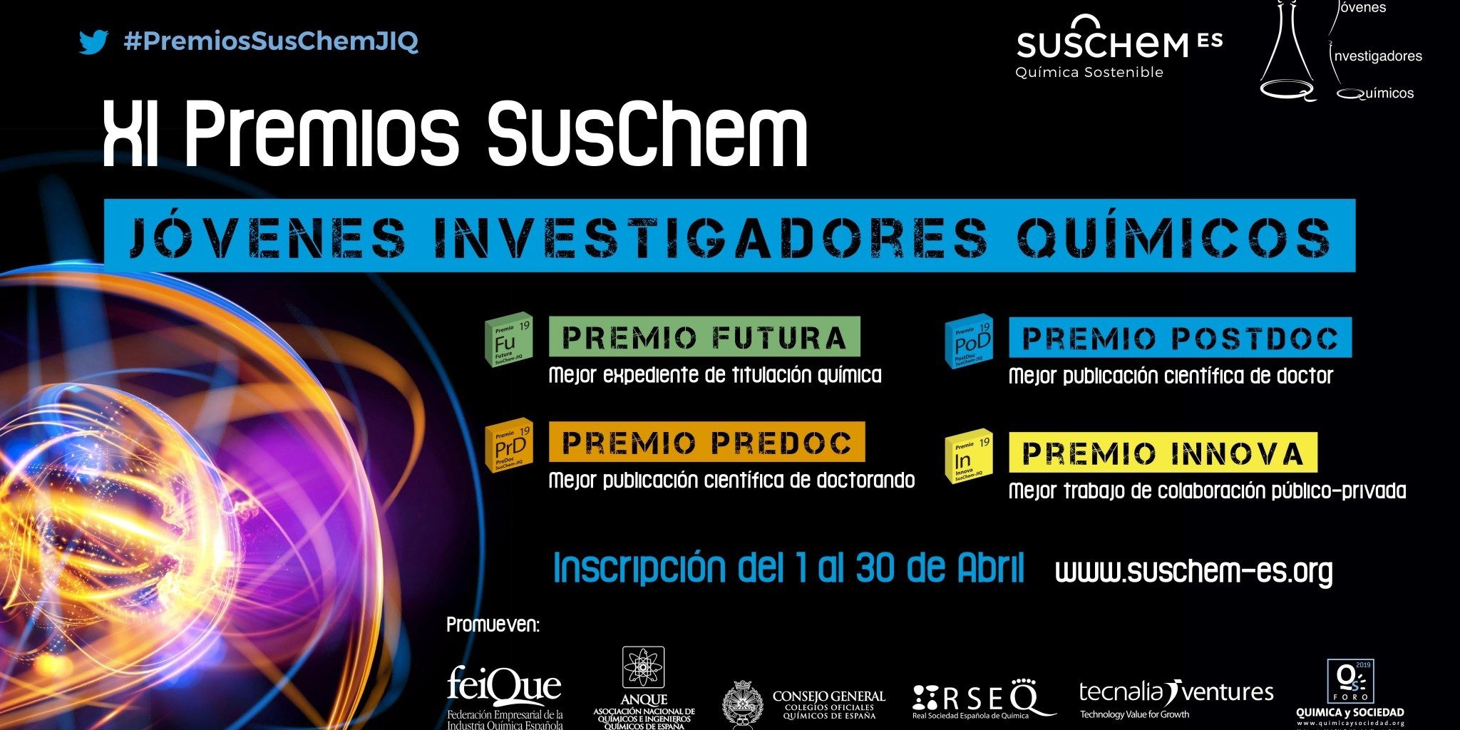 Imagen Twitter Premios Suschem 2019