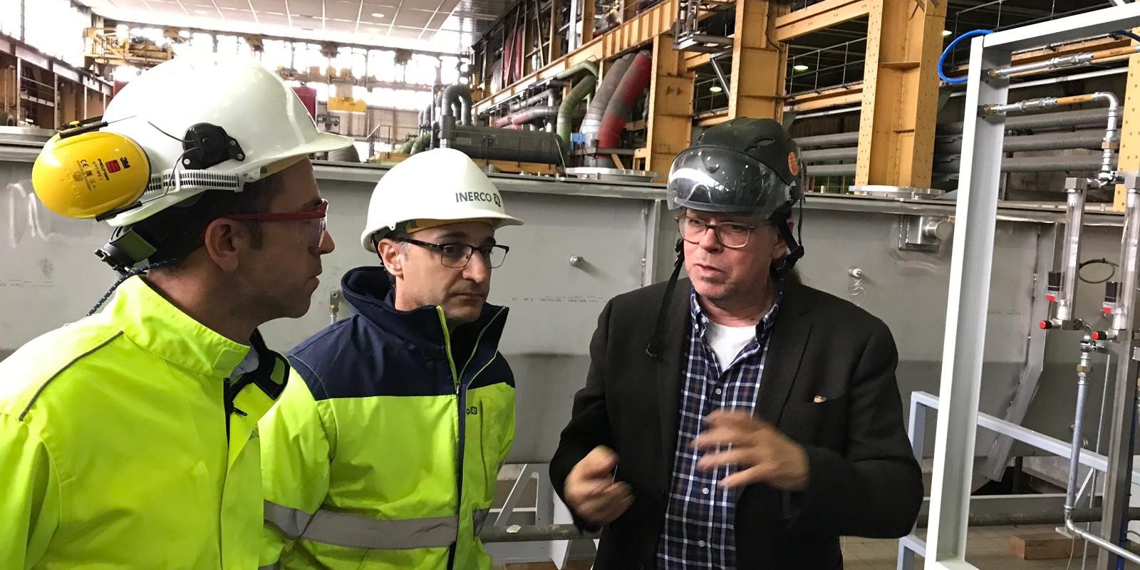 Visita INERCO planta SaltX Berlin