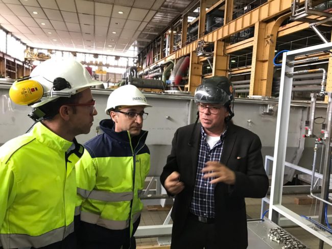 Visita INERCO planta SaltX Berlin