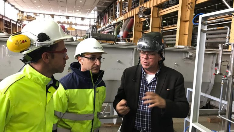 Visita INERCO planta SaltX Berlin