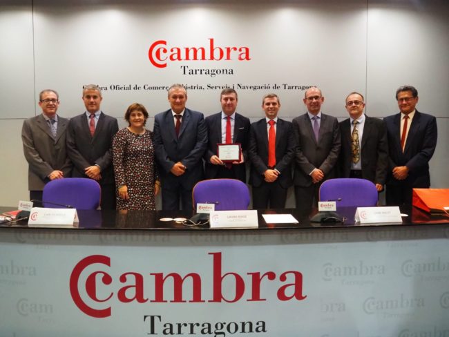 Ercros_Premi Internacionalització Cambra Tarragona