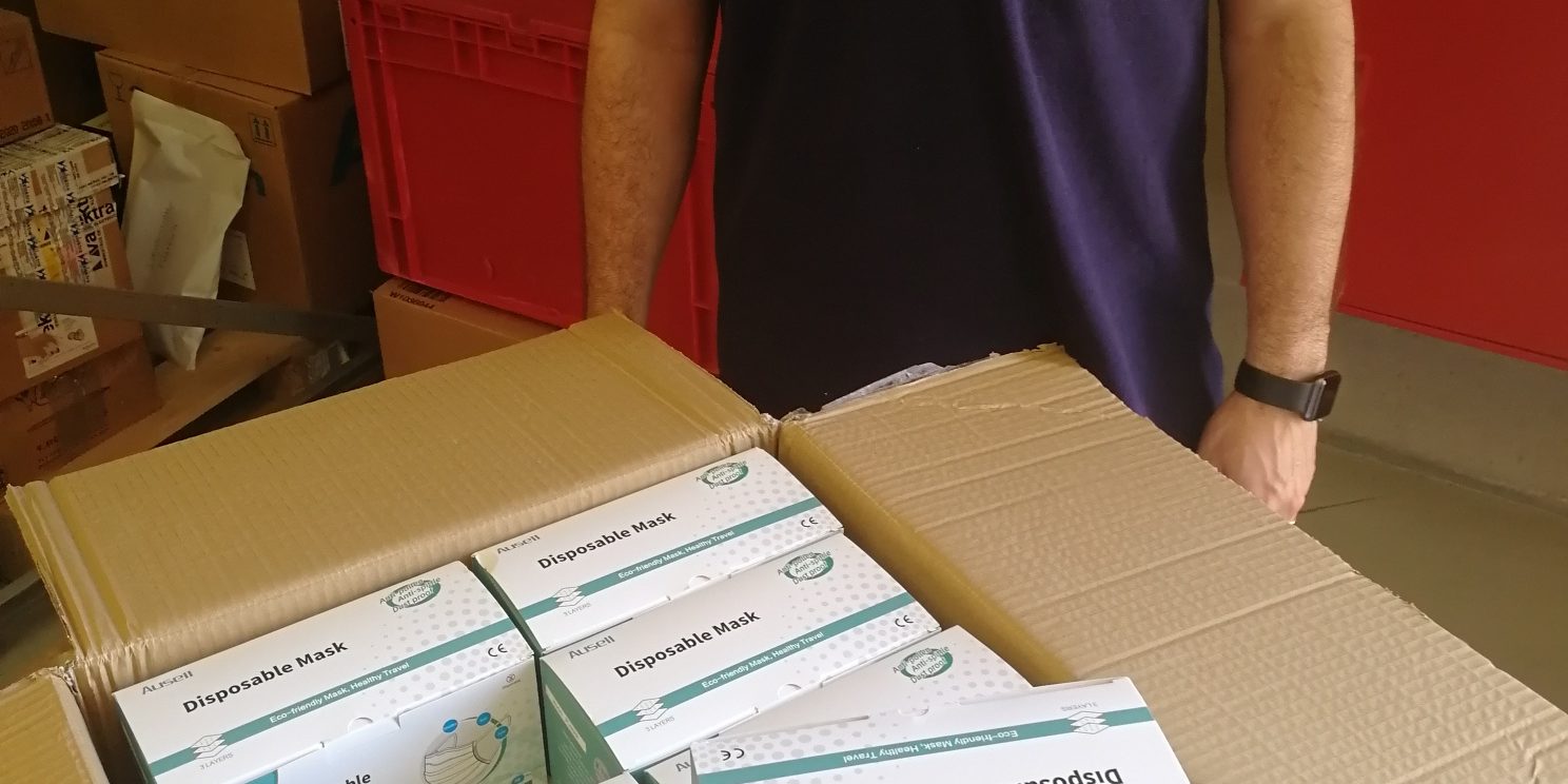 Donación mascarillas