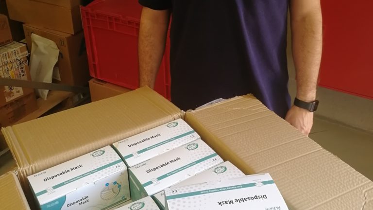 Donación mascarillas