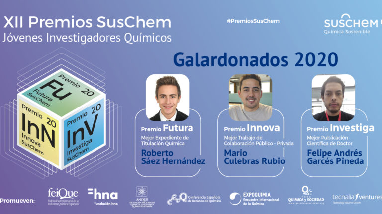 Banner Premios Suschem 2020 GALARDONADOS