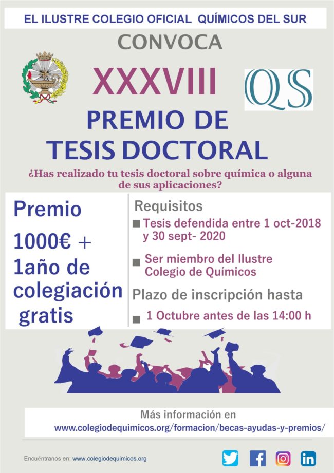 Cartel Premio de Tesis