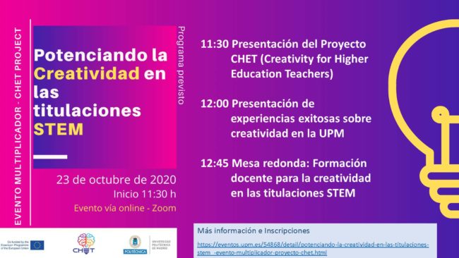 Difusión Evento Multipplicador CHET