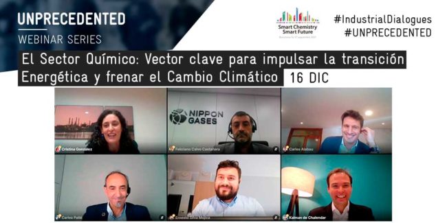 Participantes en webinar transición energética y freno al cambio climático