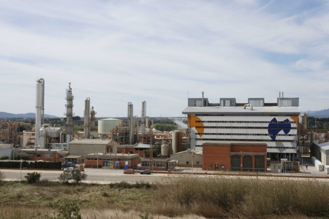 Ercros ha aumentado un 15% la capacidad de producción de dipenta