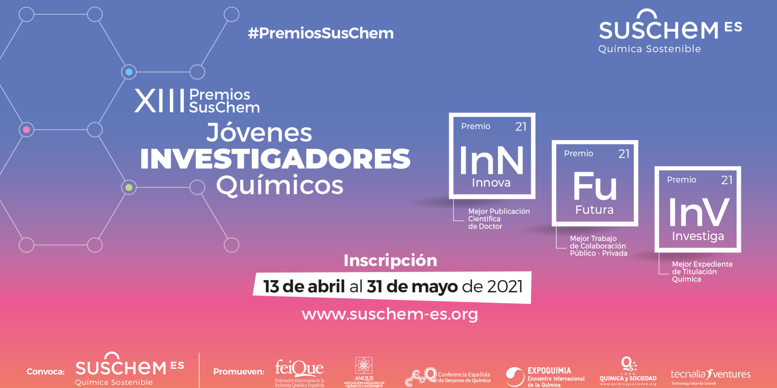 Web Premios Suschem 2021