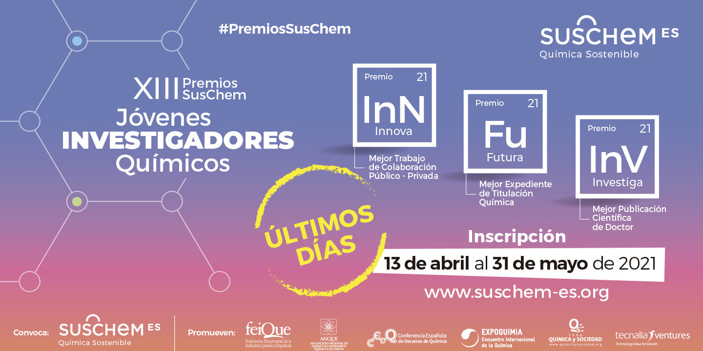 Banner RRSS Premios Suschem 2021