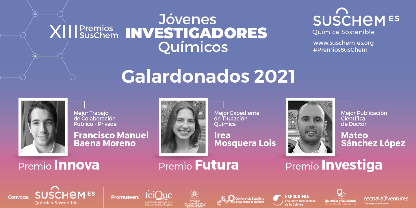 Banner RRSS Premios Suschem 2021 GALARDONADOS