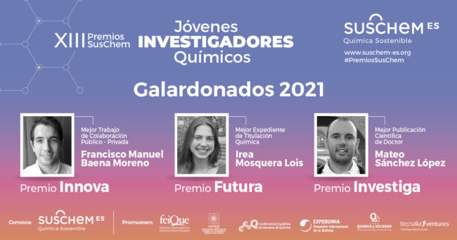 Banner RRSS Premios Suschem 2021 GALARDONADOS