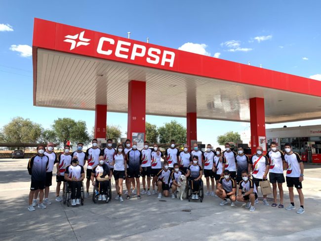 Cepsa garantiza el transporte seguro de los deportistas paralímpicos españoles hacia Tokio