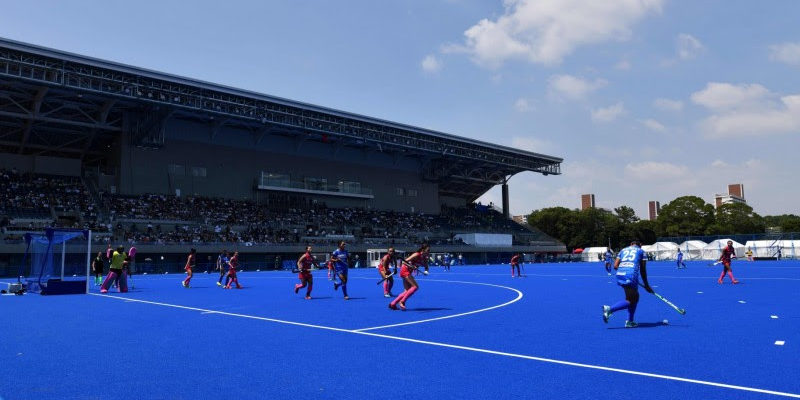 Covestro desarrolla una pista de hockey en Tokio a partir de CO₂