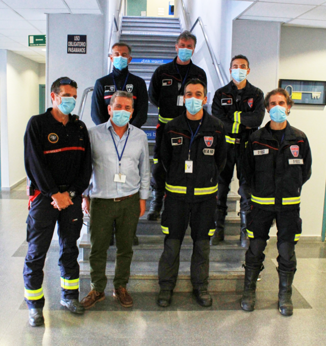 visita bomberos