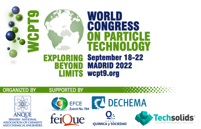 9th World Congress on Particle Technology (WCPT9)
