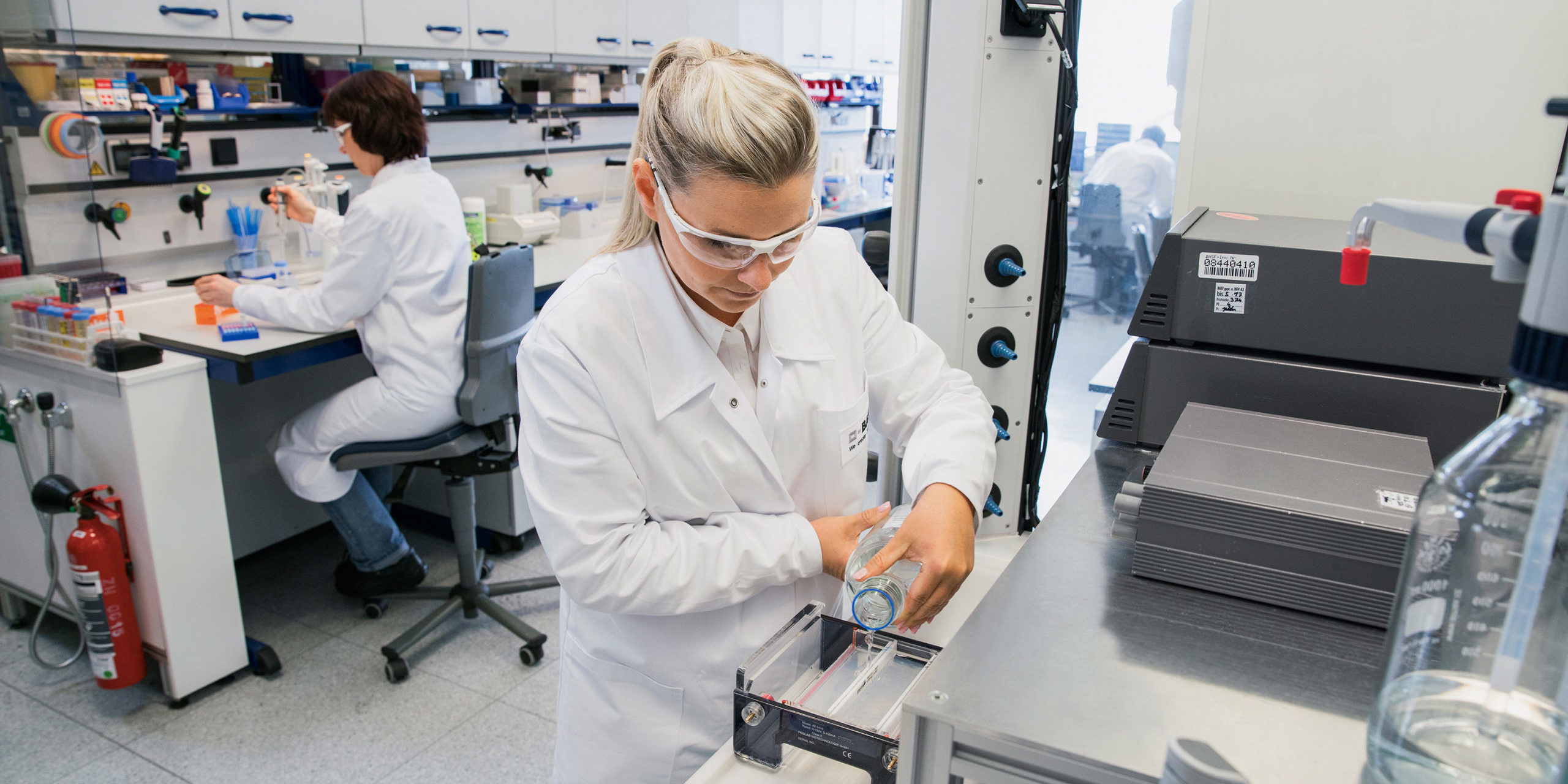 Labor für Molekularbiologie / Molecular biology lab