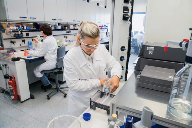 Labor für Molekularbiologie / Molecular biology lab