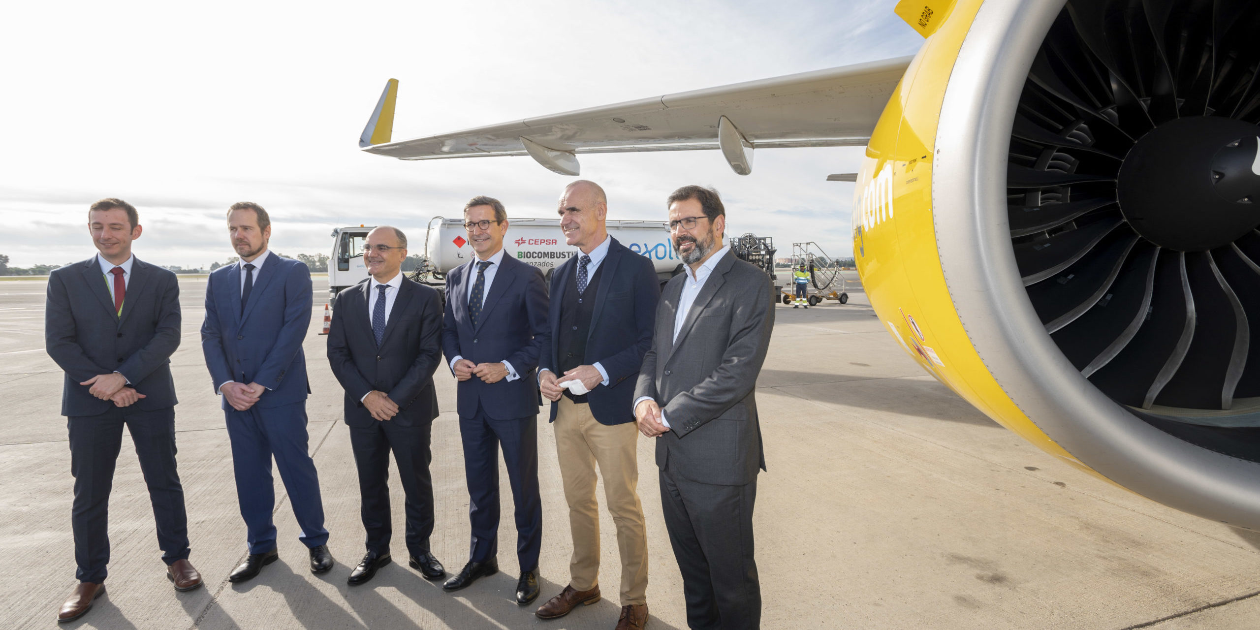 Más de 200 vuelos con biocombustible convierten a Sevilla en la capital europea de la descarbonización del transporte aéreo (2) (002)