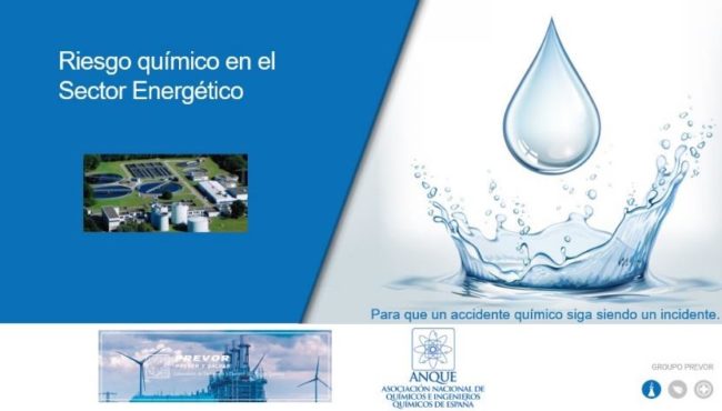 Éxito en la sesión de ANQUE y PREVOR “Riesgo Químico en el Sector Energético”