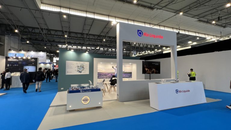 Stand de Air Liquide en Expoquimia 2023