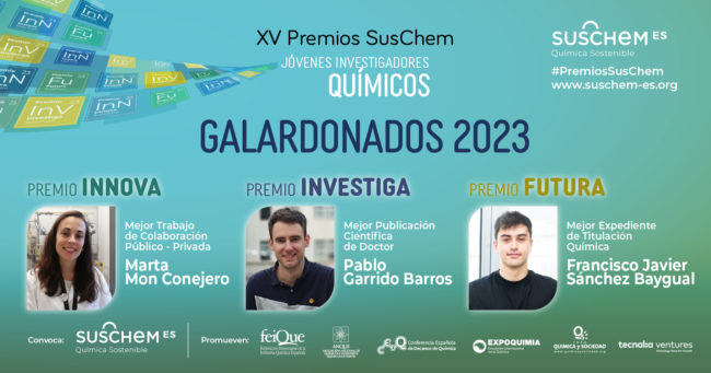 Banner Galardonados Premios Suschem 2023