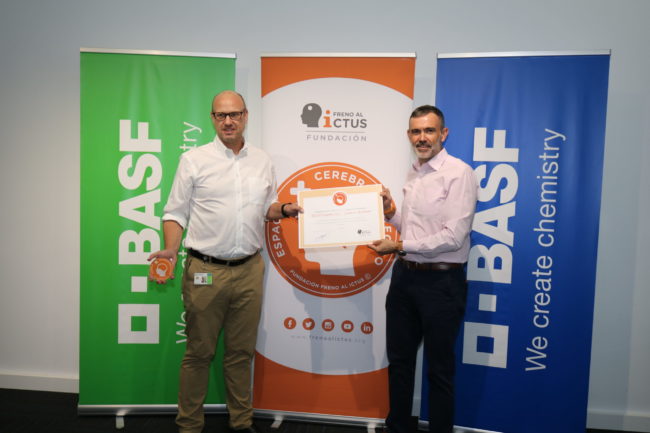 20230731 BASF recibe la certificación de ‘Espacio cerebroprotegido’ por la Fundación Freno al Ictus 2