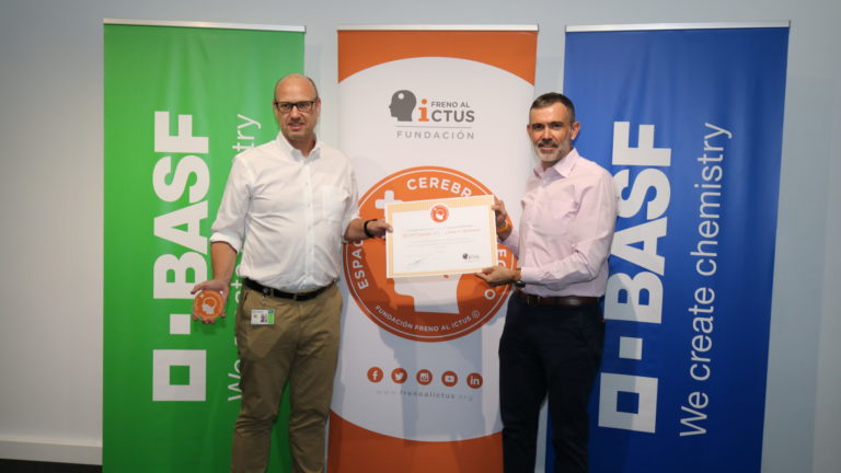 20230731 BASF recibe la certificación de ‘Espacio cerebroprotegido’ por la Fundación Freno al Ictus 2