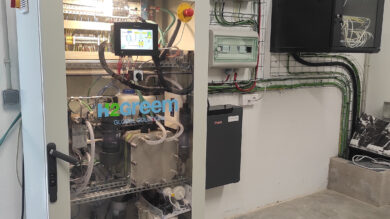 Producción de hidrógeno verde con energía solar