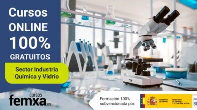 Acceso gratuito a cursos para profesionales del sector químico