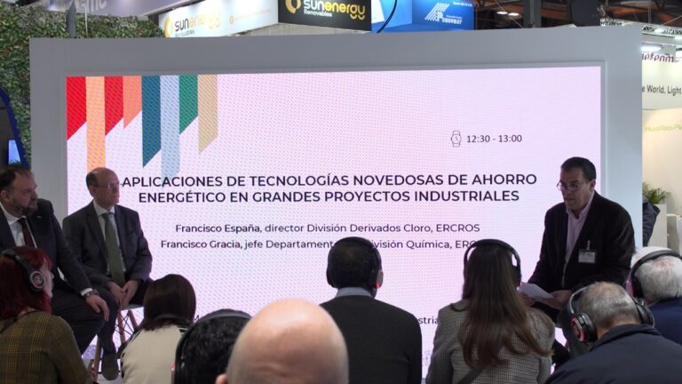 Genera Ercros presenta la eficiencia energética de sus plantas industriales