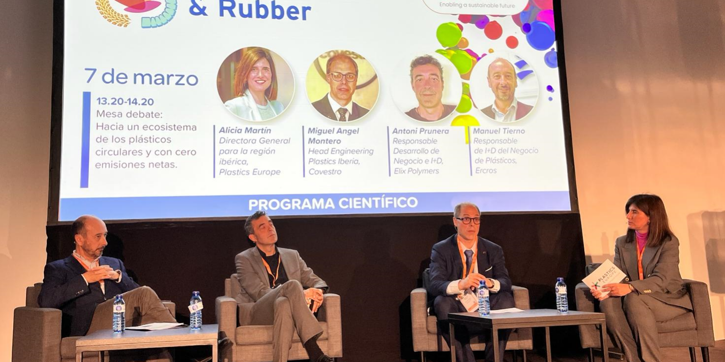 Mesa Redonda Plastics Europe en Plastics & Rubber 2024 Plastics Europe reúne a líderes de la industria de los plásticos para abordar la transición del sector hacia la sostenibilidad