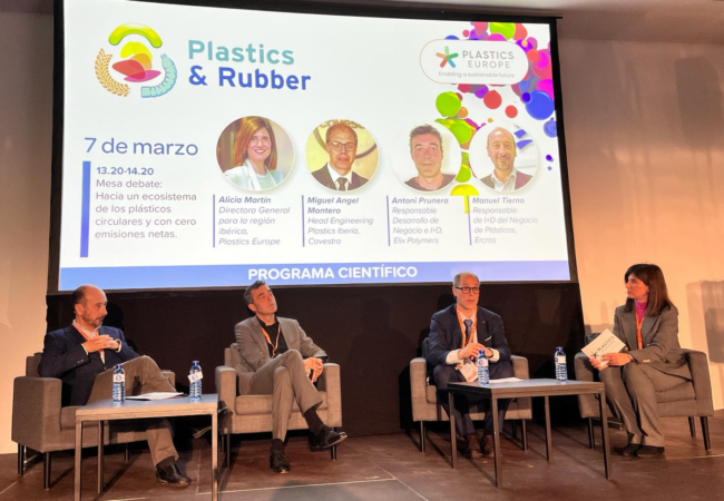 Mesa Redonda Plastics Europe en Plastics & Rubber 2024 Plastics Europe reúne a líderes de la industria de los plásticos para abordar la transición del sector hacia la sostenibilidad