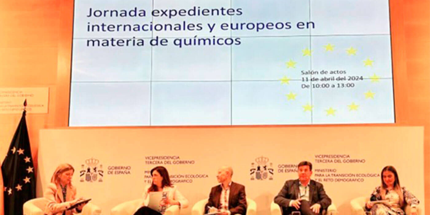 MITECO Feique participa en una jornada del MITERD sobre los instrumentos internacionales para la gestión de productos químicos