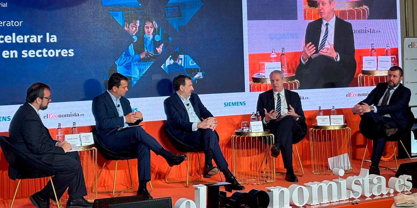 jal-grupo Feique participa en la jornada de presentación del informe Siemens Xcelerator: claves para acelerar la digitalización en sectores estratégicos