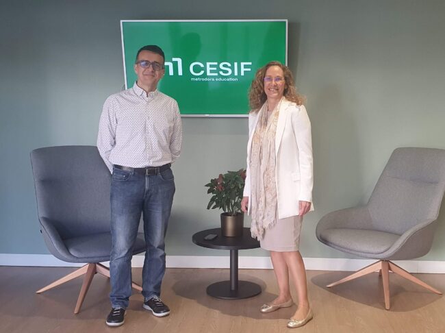 Antonio Ibarra_presidente de AIMFA y Mercedes Marrero_directora de CESIF-metrodora