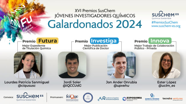 Banner Galardonados Premios Suschem 2024
