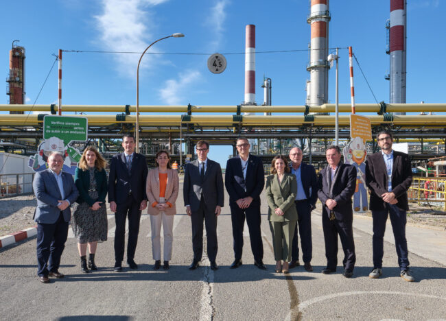 Coberura fotografica visita President de la Generalitat Salvador Illa a las instalaciones de DOW norte