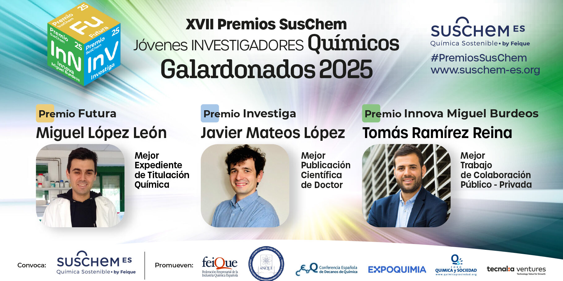 Banner Galardonados Premios Suschem 2025